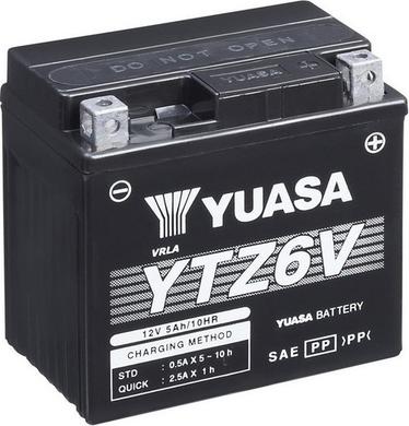 Yuasa YTZ6V - Startera akumulatoru baterija autodraugiem.lv