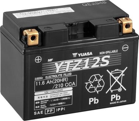 Yuasa YTZ12S - Startera akumulatoru baterija autodraugiem.lv