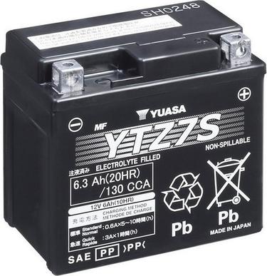 Yuasa YTZ7S - Startera akumulatoru baterija autodraugiem.lv