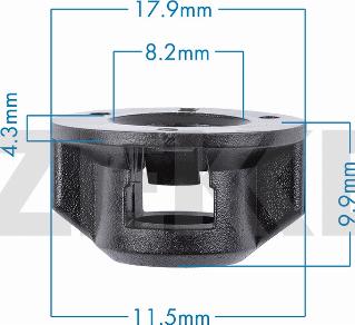 Zekkert BE-3781 - Moldings / aizsarguzlika autodraugiem.lv