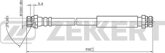 Zekkert BS-9401 - Bremžu šļūtene autodraugiem.lv
