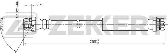 Zekkert BS-9009 - Bremžu šļūtene autodraugiem.lv