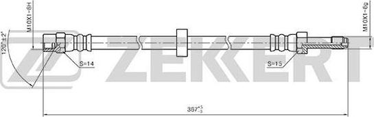 Zekkert BS-9390 - Bremžu šļūtene autodraugiem.lv