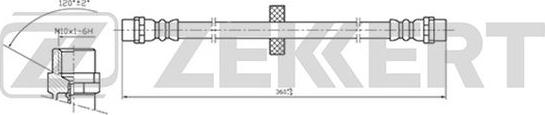 Zekkert BS-9397 - Bremžu šļūtene autodraugiem.lv