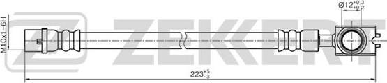 Zekkert BS-9243 - Bremžu šļūtene autodraugiem.lv