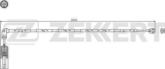 Zekkert BS-8049 - Indikators, Bremžu uzliku nodilums autodraugiem.lv