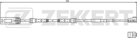 Zekkert BS-8034 - Indikators, Bremžu uzliku nodilums autodraugiem.lv
