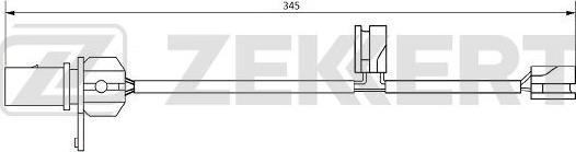 Zekkert BS-8078 - Indikators, Bremžu uzliku nodilums autodraugiem.lv