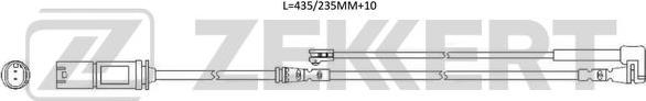 Zekkert BS-8128 - Indikators, Bremžu uzliku nodilums autodraugiem.lv