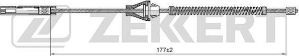 Zekkert BZ-1039 - Trose, Stāvbremžu sistēma autodraugiem.lv