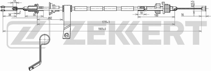 Zekkert BZ-1032 - Trose, Sajūga pievads autodraugiem.lv