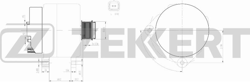 Zekkert GE-1003 - Ģenerators autodraugiem.lv