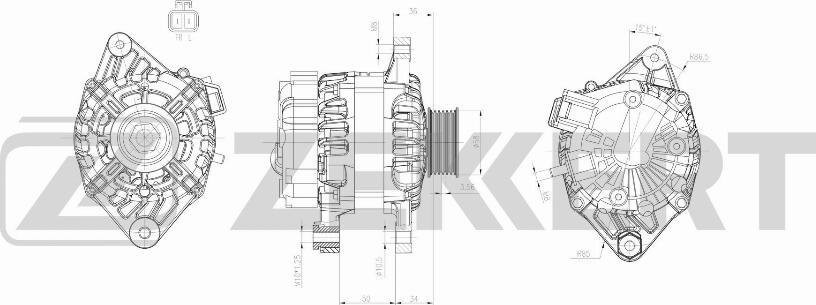 Zekkert GE-1002 - Ģenerators autodraugiem.lv