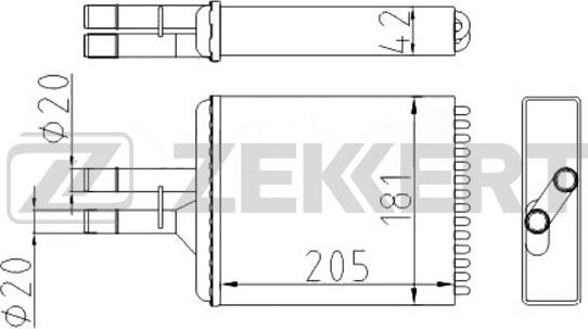 Zekkert MK-5077 - Siltummainis, Salona apsilde autodraugiem.lv