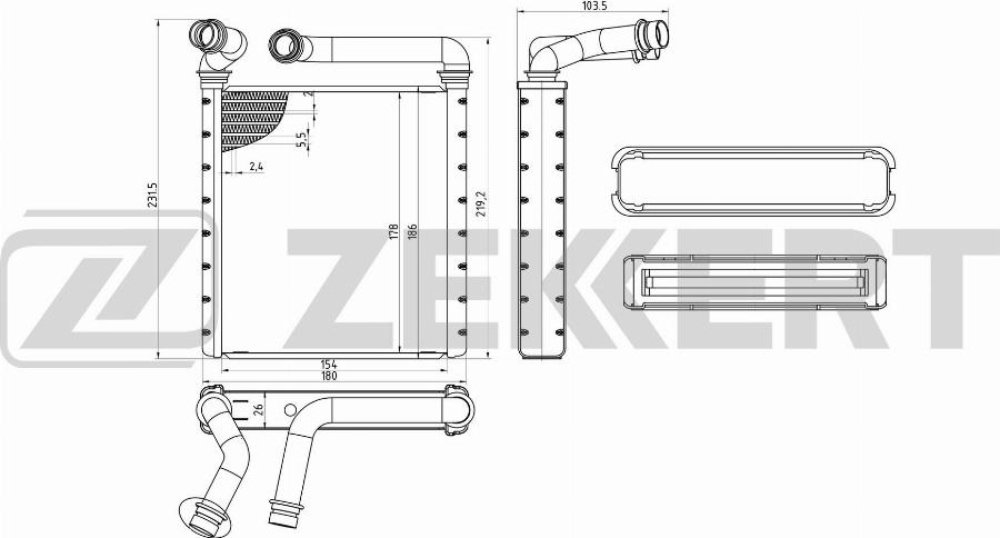 Zekkert MK-5152 - Siltummainis, Salona apsilde autodraugiem.lv