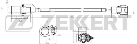 Zekkert SE-4094 - Impulsu devējs, Kloķvārpsta autodraugiem.lv