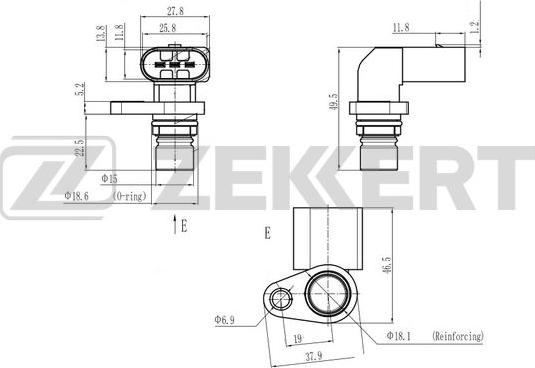Zekkert SE-4093 - Impulsu devējs, Kloķvārpsta autodraugiem.lv