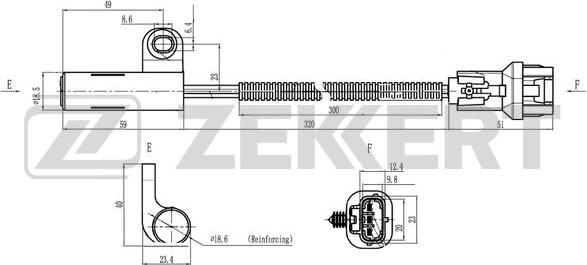 Zekkert SE-4092 - Impulsu devējs, Kloķvārpsta autodraugiem.lv