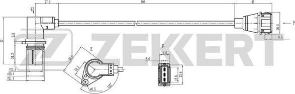 Zekkert SE-4056 - Impulsu devējs, Kloķvārpsta autodraugiem.lv