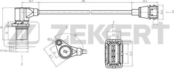 Zekkert SE-4052 - Impulsu devējs, Kloķvārpsta autodraugiem.lv