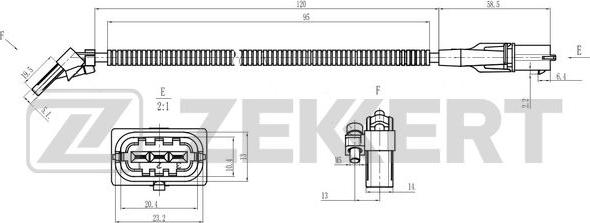 Zekkert SE-4057 - Impulsu devējs, Kloķvārpsta autodraugiem.lv