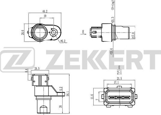 Zekkert SE-4065 - Impulsu devējs, Kloķvārpsta autodraugiem.lv