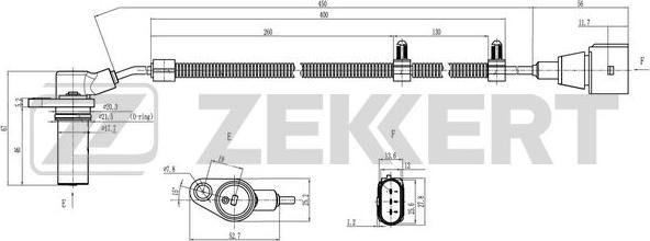 Zekkert SE-4067 - Impulsu devējs, Kloķvārpsta autodraugiem.lv