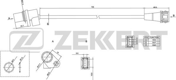 Zekkert SE-4019 - Impulsu devējs, Kloķvārpsta autodraugiem.lv