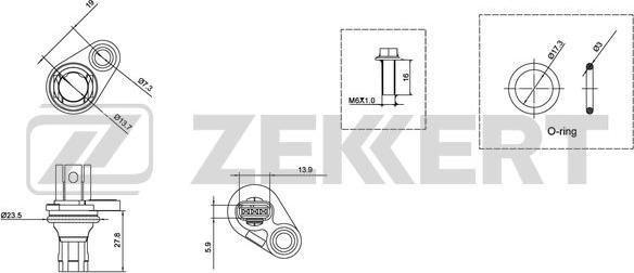 Zekkert SE-4015 - Impulsu devējs, Kloķvārpsta autodraugiem.lv