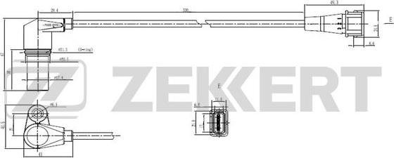 Zekkert SE-4035 - Impulsu devējs, Kloķvārpsta autodraugiem.lv