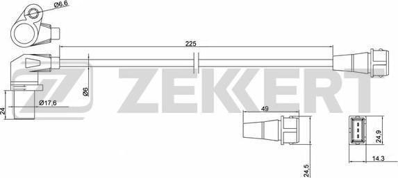 Zekkert SE-4030 - Impulsu devējs, Kloķvārpsta autodraugiem.lv