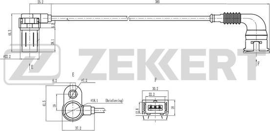 Zekkert SE-4117 - Impulsu devējs, Kloķvārpsta autodraugiem.lv