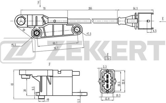 Zekkert SE-5032 - Devējs, Sadales vārpstas stāvoklis autodraugiem.lv