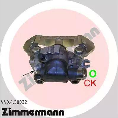 Zimmermann 440.4.30032 - Bremžu suports autodraugiem.lv