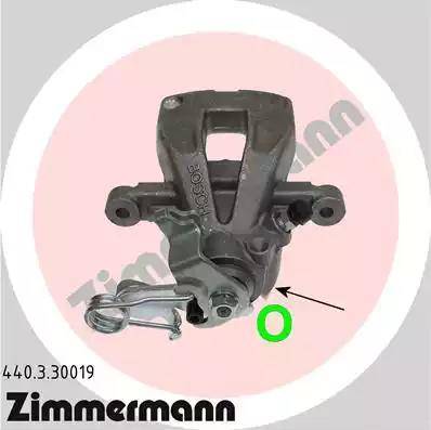 Zimmermann 440.3.30019 - Bremžu suports autodraugiem.lv