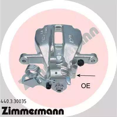 Zimmermann 440.3.30035 - Bremžu suports autodraugiem.lv