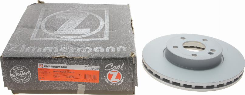Zimmermann 400.6472.20 - Bremžu diski autodraugiem.lv