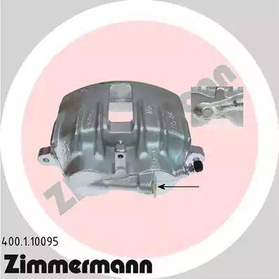 Zimmermann 400.1.10095 - Bremžu suports autodraugiem.lv