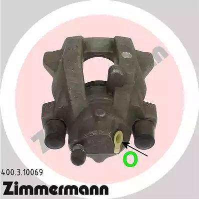 Zimmermann 400.3.10069 - Bremžu suports autodraugiem.lv