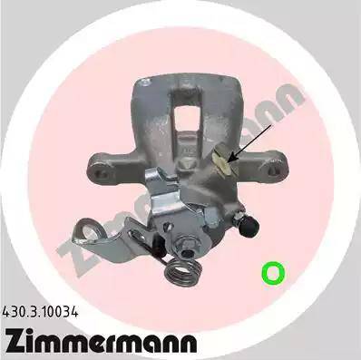 Zimmermann 430.3.10034 - Bremžu suports autodraugiem.lv
