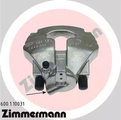 Zimmermann 600.1.10031 - Bremžu suports autodraugiem.lv