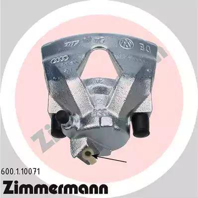 Zimmermann 600.1.10071 - Bremžu suports autodraugiem.lv