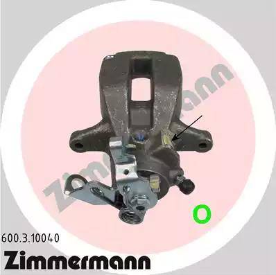 Zimmermann 600.3.10040 - Bremžu suports autodraugiem.lv