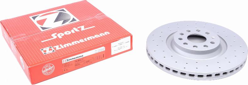 Zimmermann 600.3243.52 - Bremžu diski autodraugiem.lv