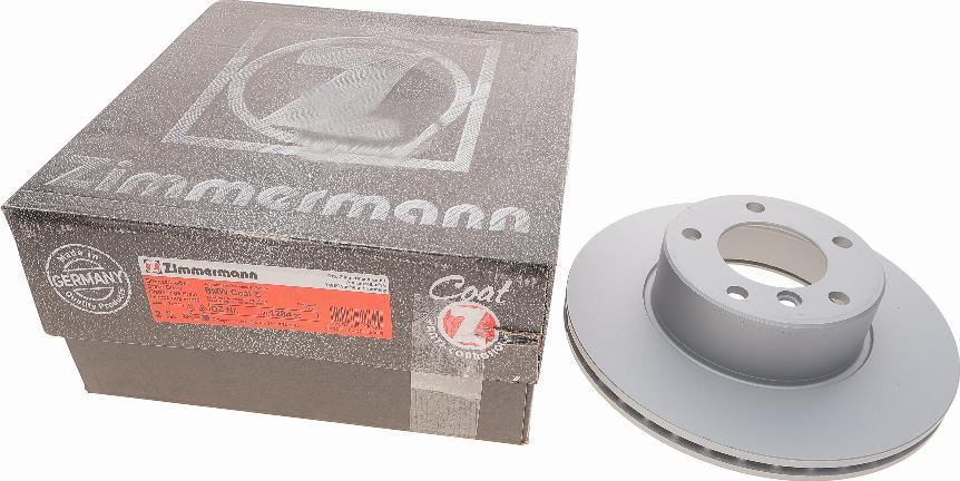 Zimmermann 150.1284.20 - Bremžu diski autodraugiem.lv