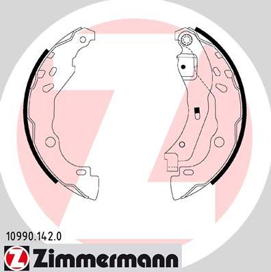 Zimmermann 10990.142.0 - Bremžu loku komplekts autodraugiem.lv