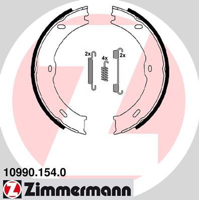 Zimmermann 10990.154.0 - Bremžu loku kompl., Stāvbremze autodraugiem.lv