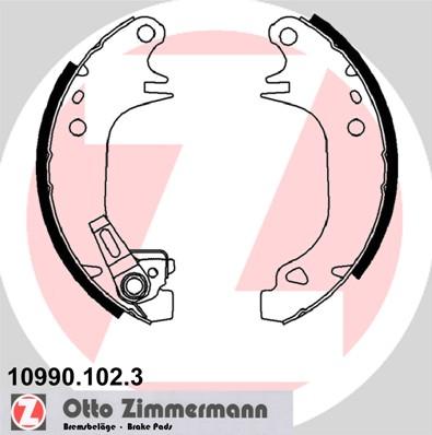 Zimmermann 10990.102.3 - Bremžu loku komplekts autodraugiem.lv
