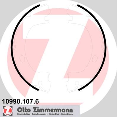 Zimmermann 10990.107.6 - Bremžu loku kompl., Stāvbremze autodraugiem.lv