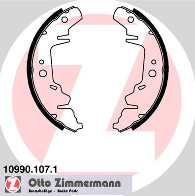 Zimmermann 10990.107.1 - Bremžu loku komplekts autodraugiem.lv